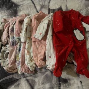 8/25 preemie sleepers